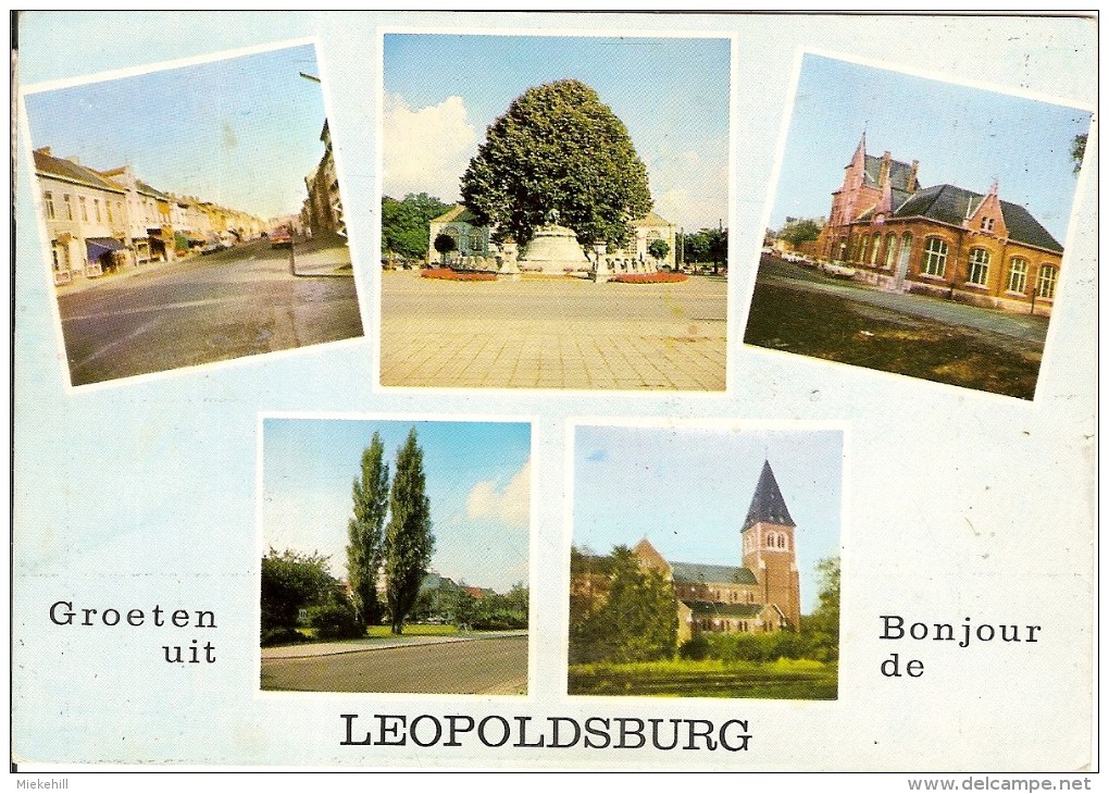 LEOPOLDSBURG-BEVERLOO-BOURG LEOPOLD-GROETEN UIT - Leopoldsburg