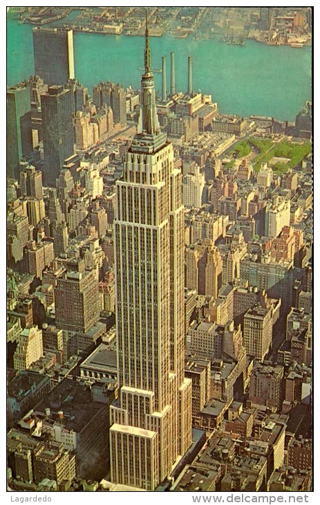 AERIAL VIEW OF EMPIRE STATE BUILDING - Empire State Building