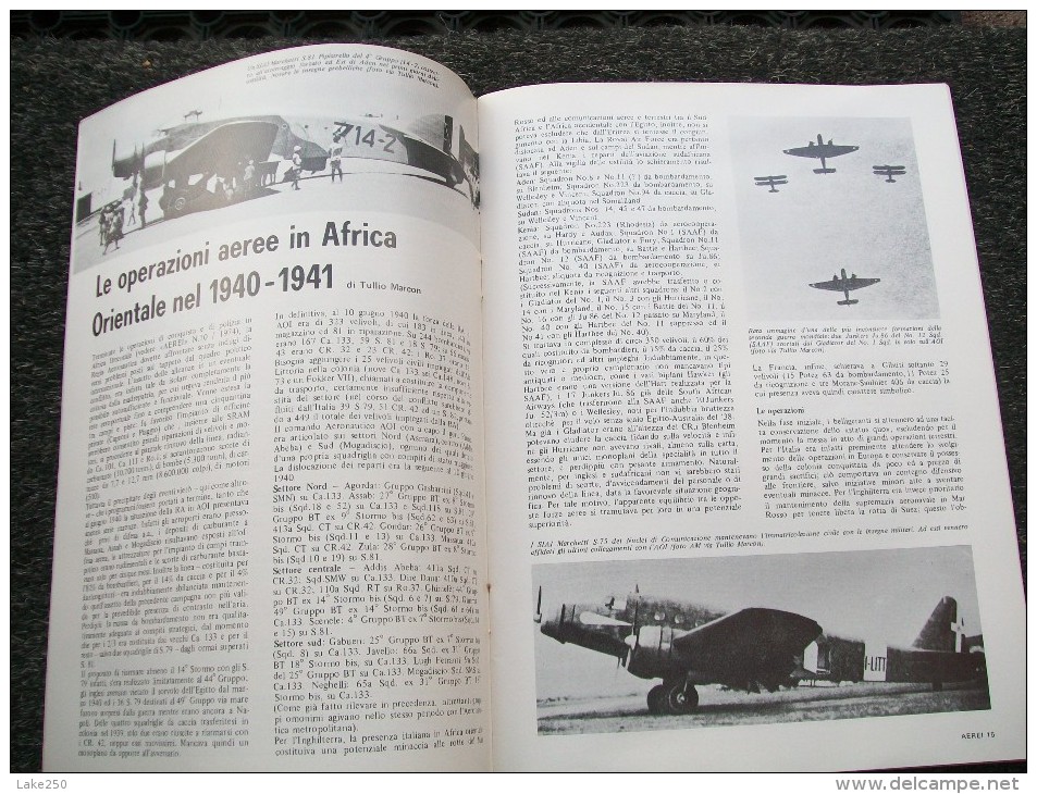 AEREI - SETTEMBRE 1975 - FIAT G 12 E G 212 - Engines