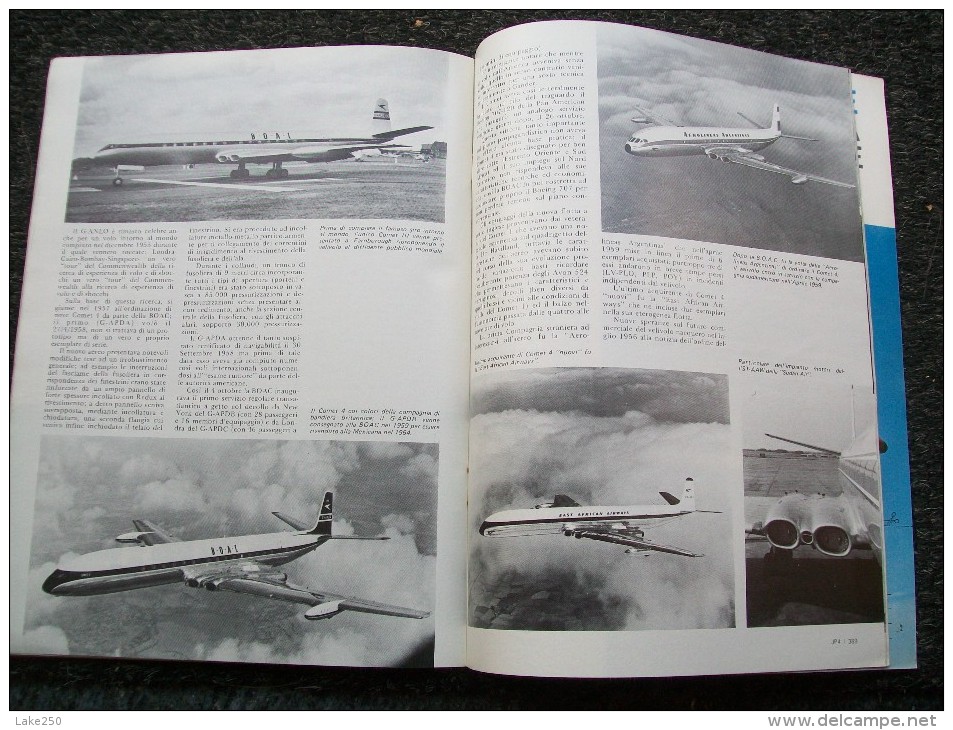 JP4 - OTTOBRE 1973  - AIR BUS A 300 - COMET DE HAVILLAND 106 - Engines