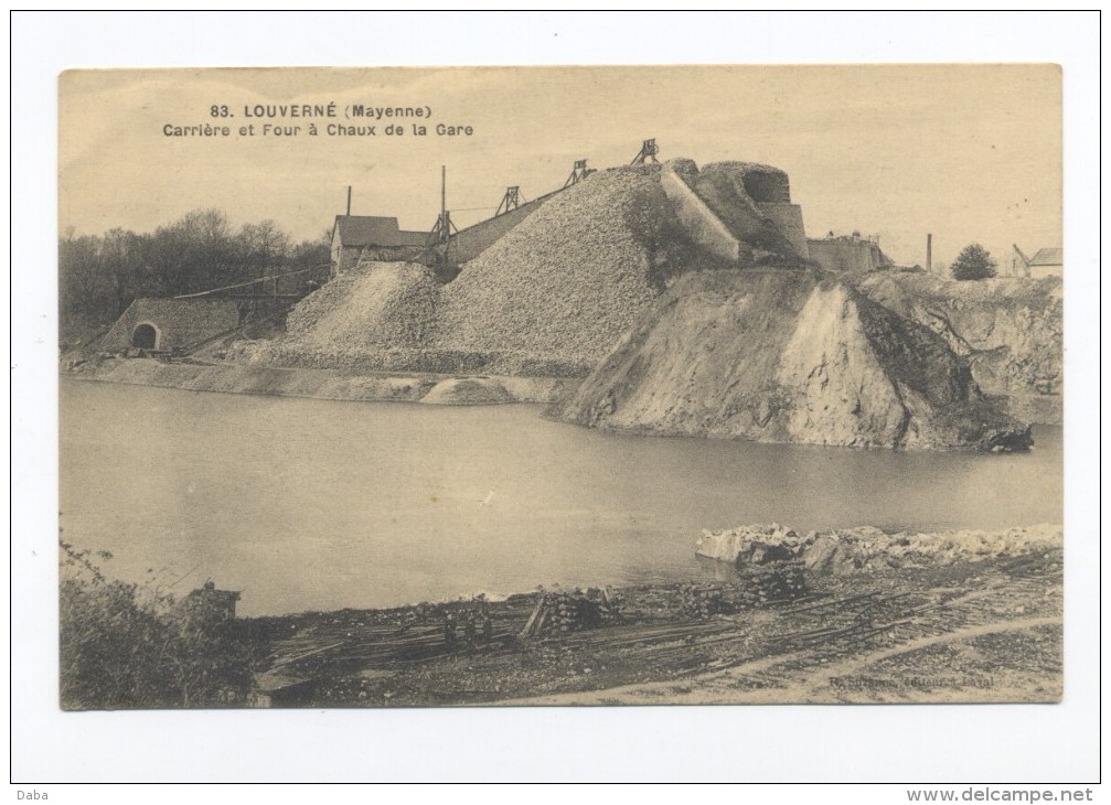 Louverné. Carrière Et Four à Chaux De La Gare. - Louverne