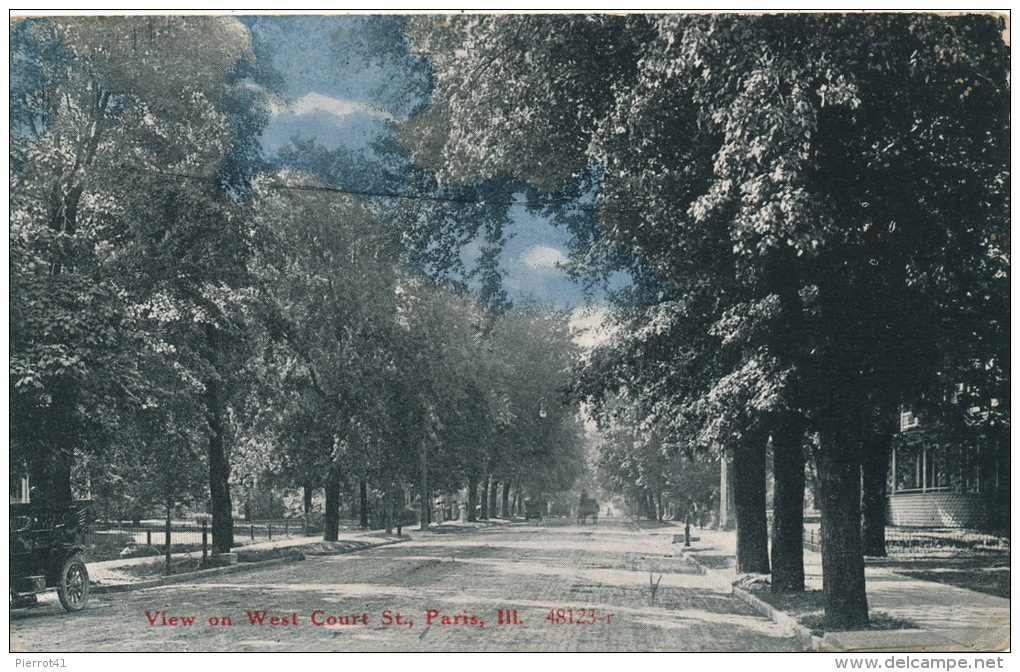 U.S.A. - TENNESSEE - View Of West Court St - PARIS - Autres & Non Classés