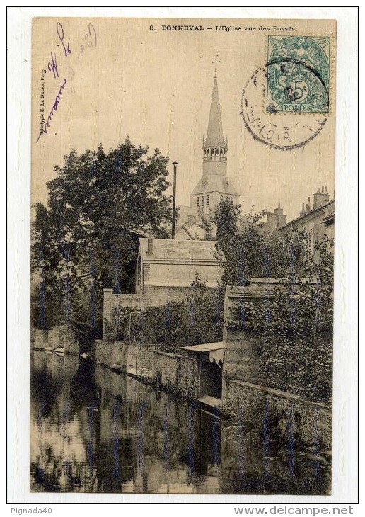 CP , 28 , BONNEVAL , L'Eglise - Bonneval