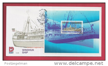 NAMIBIA, 1999, Mint FDC 3.10, Windhoek Ship, Stampnr(s). SACC 295, F3628 - Namibia (1990- ...)