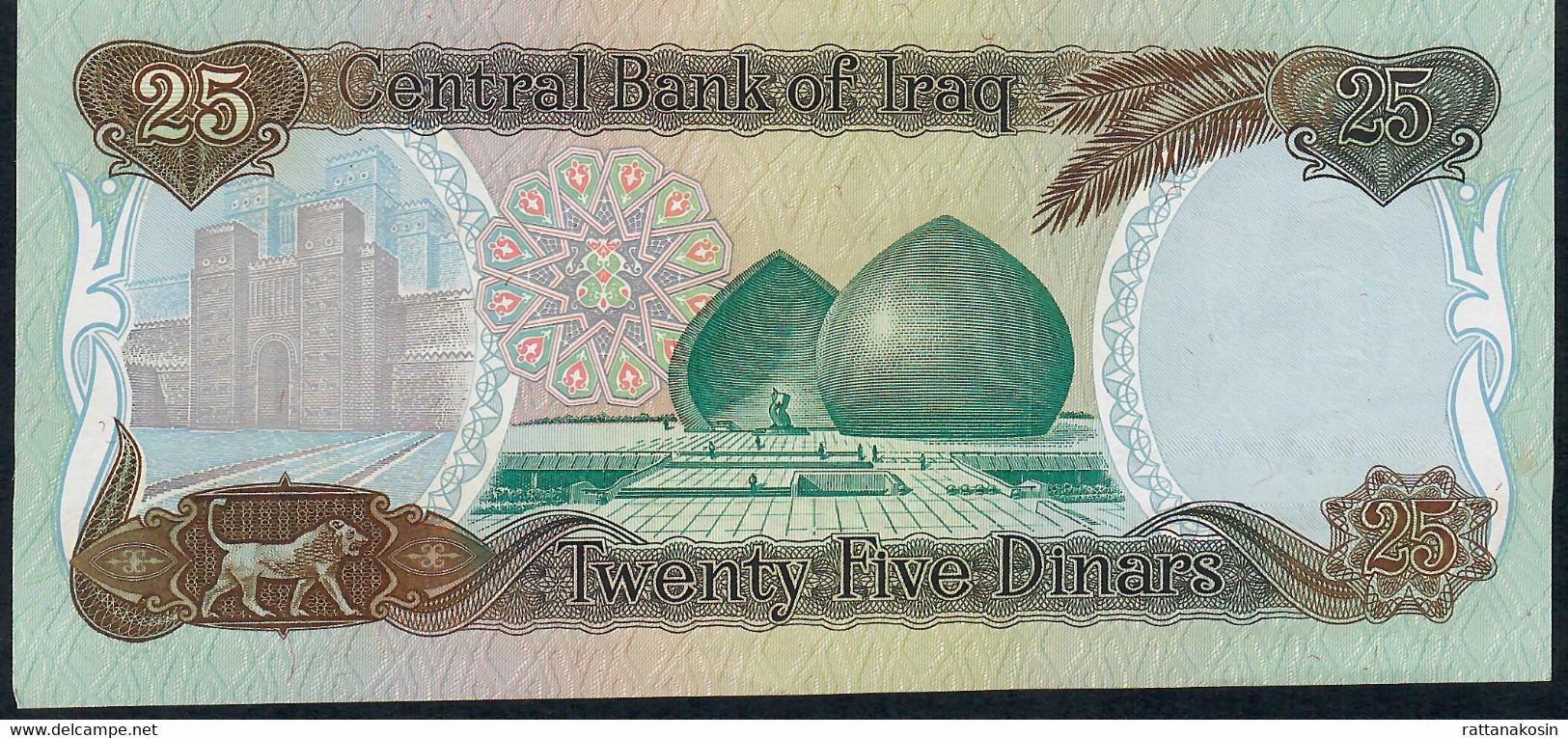 IRAQ P73  25  DINARS  1986    UNC. - Irak