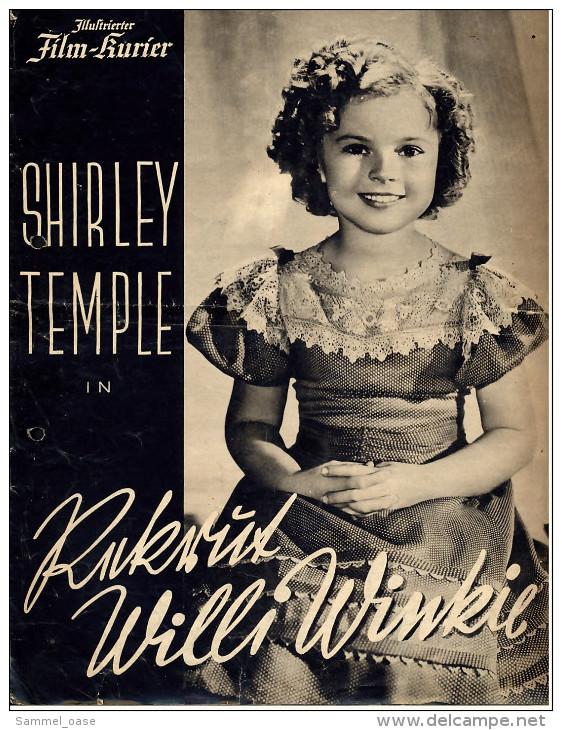 "Illustrierter Film-Kurier" : "Rekrut Willi Winkie" Mit Shirley Temple -  Filmprogramm Nr. 2729 Von 1937 - Other & Unclassified