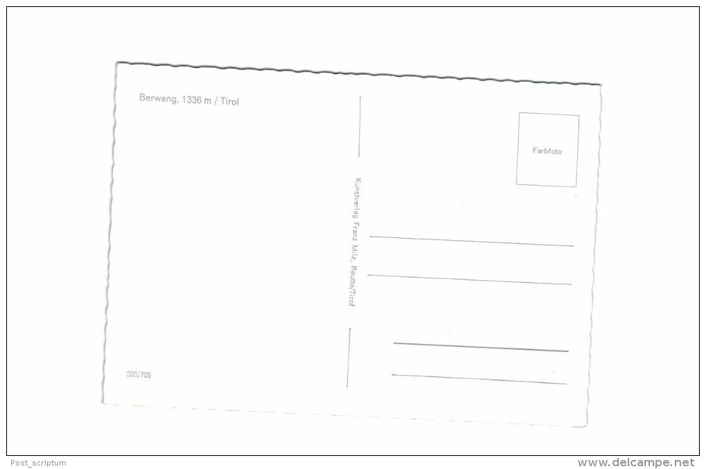 Autriche - Berwang - Télésiège - - Berwang