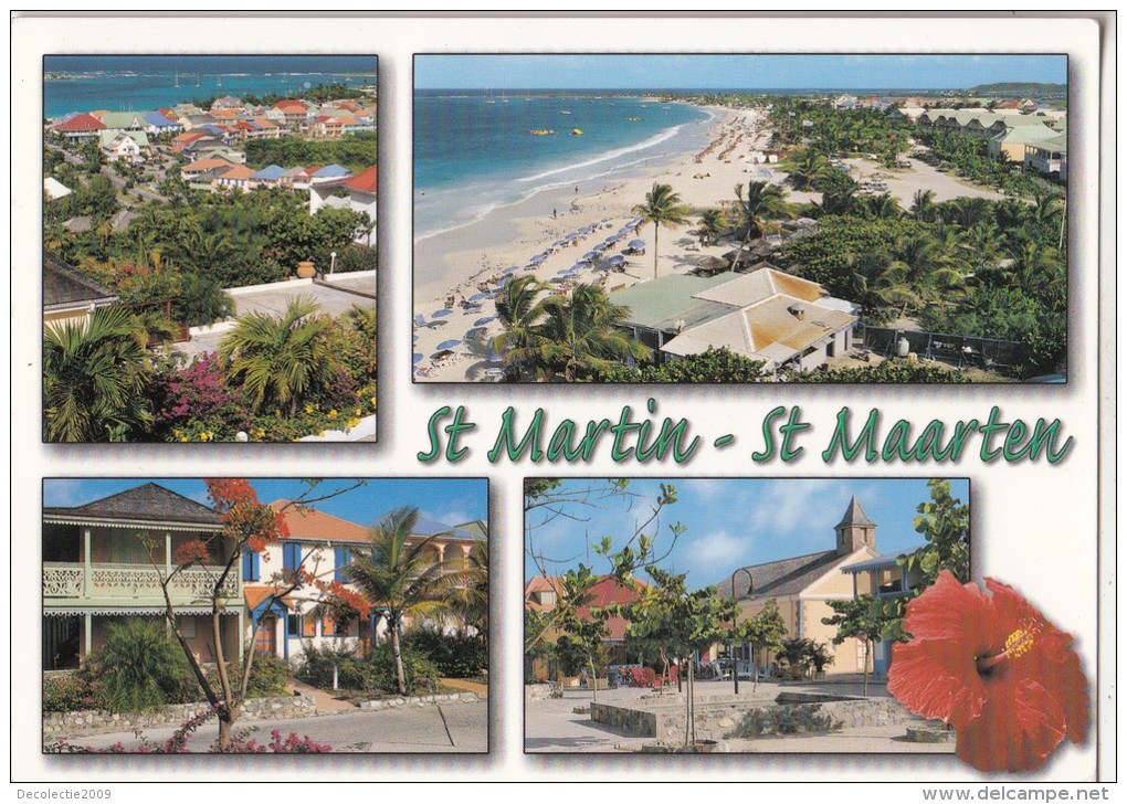 BF25635 St Martin St Maarten   France  Front/back Image - Sint-Marteen