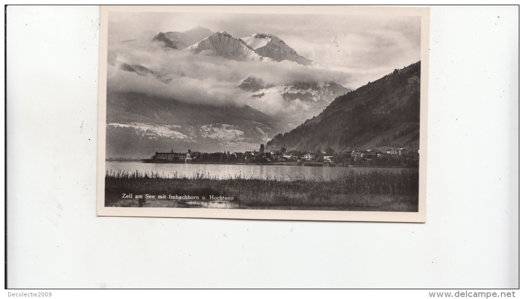 BF25876 Austria Zell Am See Mit Imbachhorn U Hochtenn  France  Front/back Image - Zell Am See