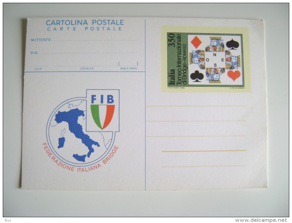 CARTOLINA POSTALE  ITALIA  NUOVA LIRE   350 - Interi Postali