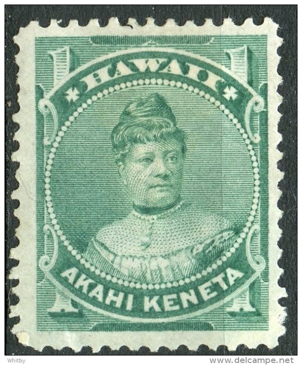 1883 Hawaii 1 Cent Princess Likelike Issue #42 - Hawaii