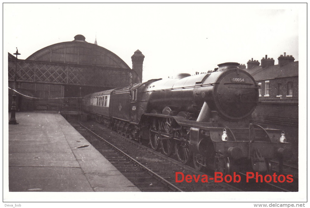 Railway Photo LNER A3 60054 Prince Of Wales Darlington C1960 Pacific Loco - Trains