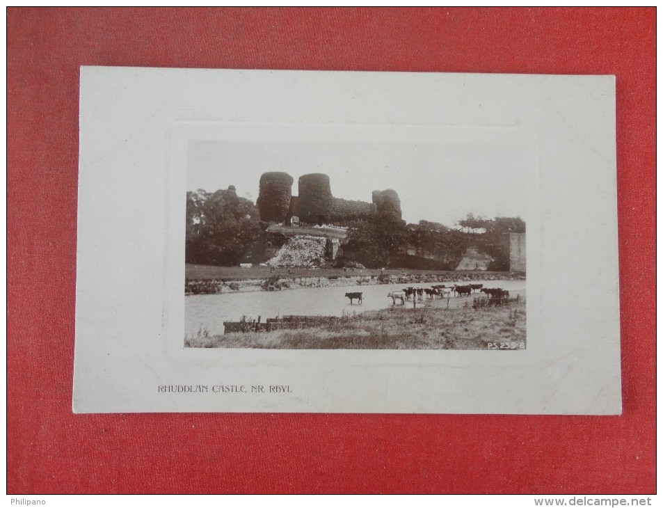 United Kingdom > Wales> Flintshire Rhuddlan Castle Near Rhyl     Ref 1485 - Flintshire