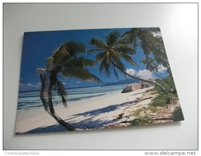 STORIA POSTALE FRANCOBOLLO COMMEMORATIVO Seychelles Anse Source D'Argent La Digue - Seychelles