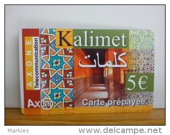 Prepaid Kalimet Used Rare - [2] Prepaid & Refill Cards