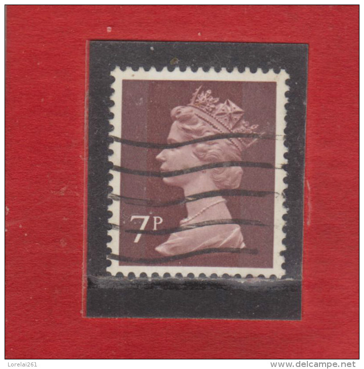 1975 - Serie Courante / ELIZABETH II  Mi No 667 Et Yv No 734 - Machins