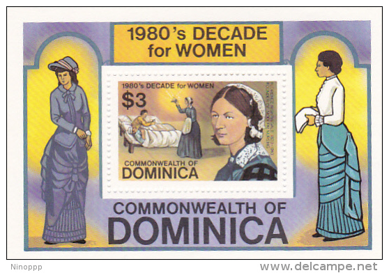 Dominica 1982 International Decade For Women Souvenir Sheet MNH - Dominica (1978-...)