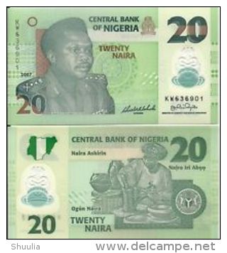 Nigeria 20 Naira 2007  Pick 34 UNC - Nigeria