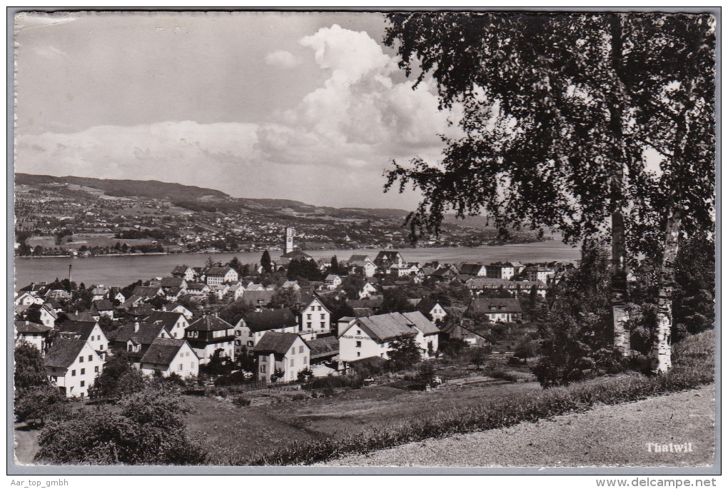 ZH THALWIL 1952-04-12 Thalwil Gesamtansicht Photoglob Wehrli - Thalwil