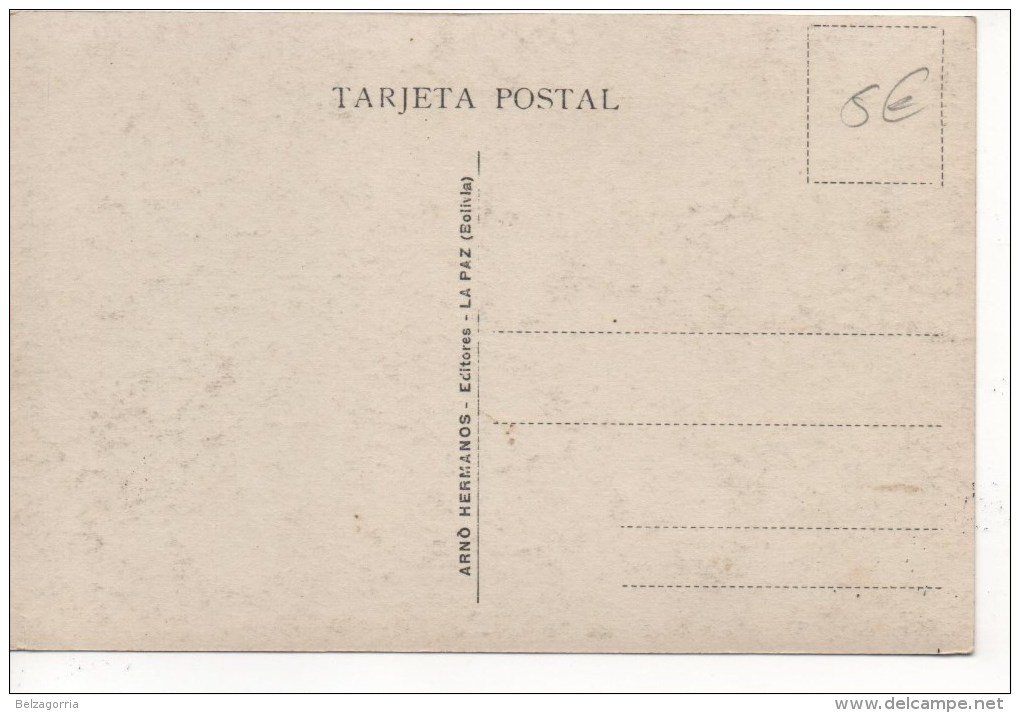 *  BOLIVIE - LA PAZ -  Vista Parcial De La PAZ - Bolivië