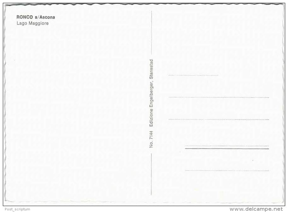 Suisse - Ronco S/  Ascone Lago Maggiore 2 - Ronco Sopra Ascona