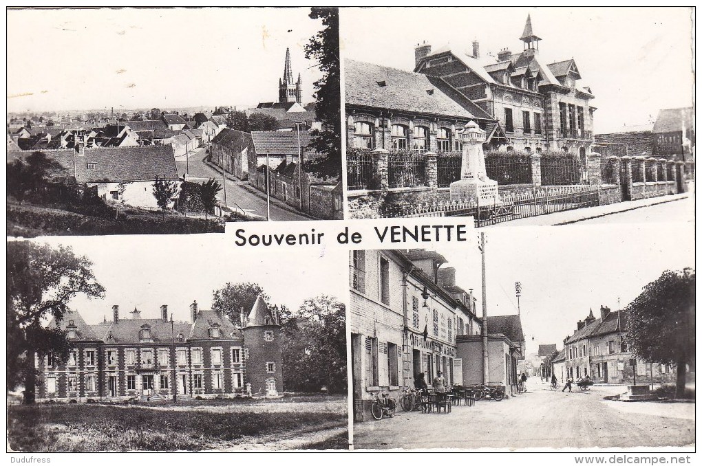 SOUVENIR DE VENETTE      FORMAT CPA - Venette