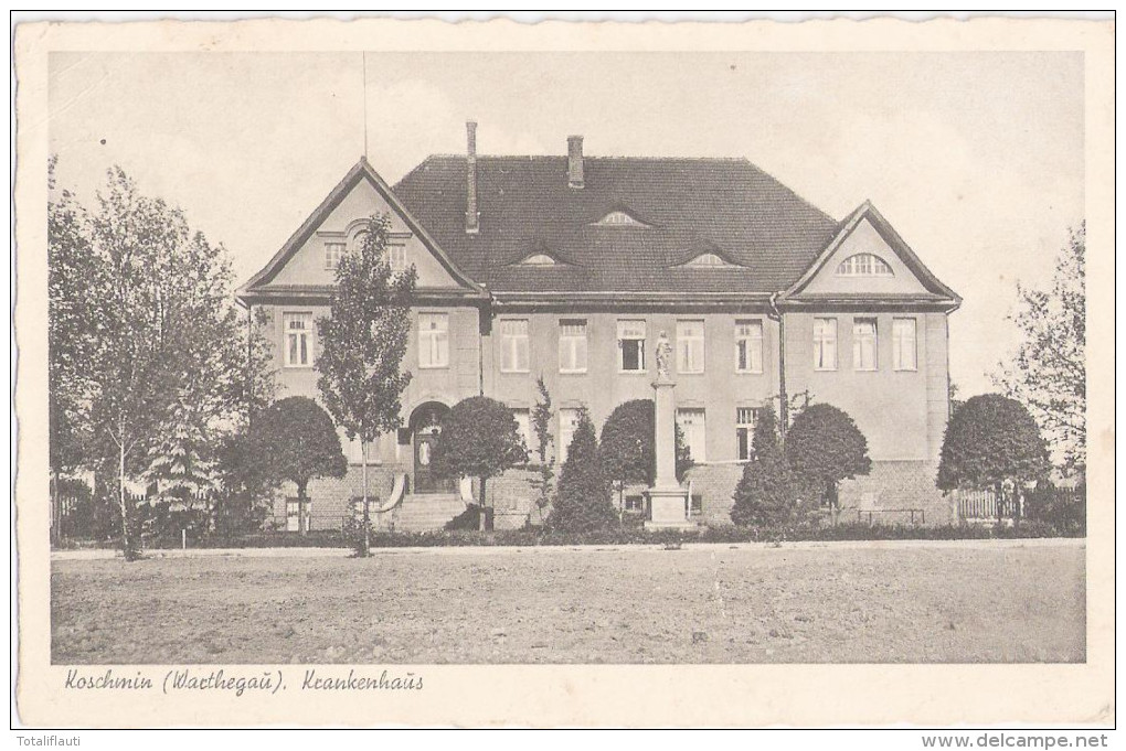 Koschmin Warthegau Krankenhaus Ko&#378;min Wielkopolski 17.1940 Gelaufen - Neumark
