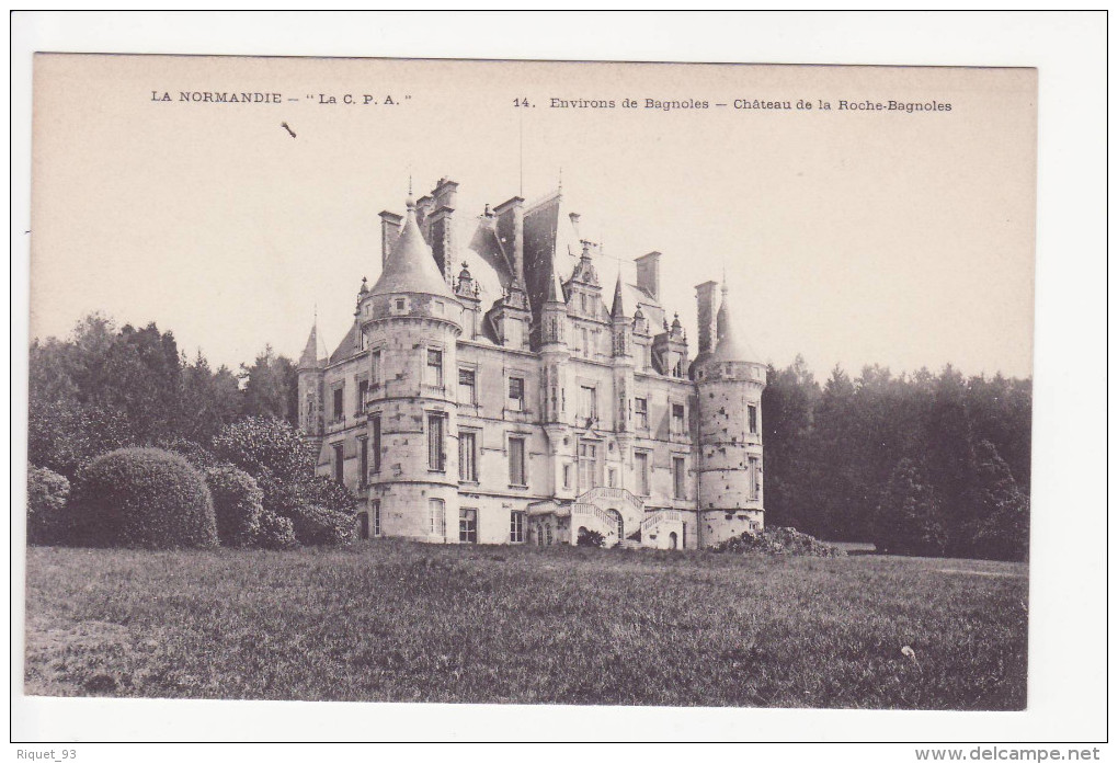 14-Environs De Bagnoles - Château De La Roche-Bagnoles - Autres & Non Classés