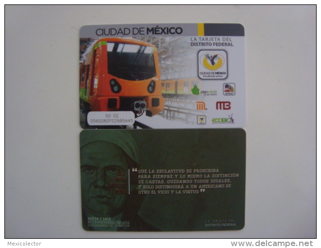 MEXICO - METRO - RECHARGEABLE CARD - - Welt