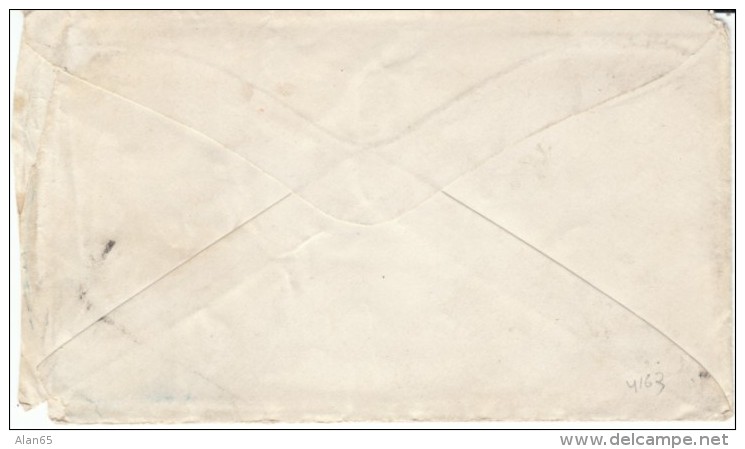 Sc#U163 3-cent Washington Postal Stationery Pennsylvania To San Buenaventura CA Entire C1870s Cover - ...-1900