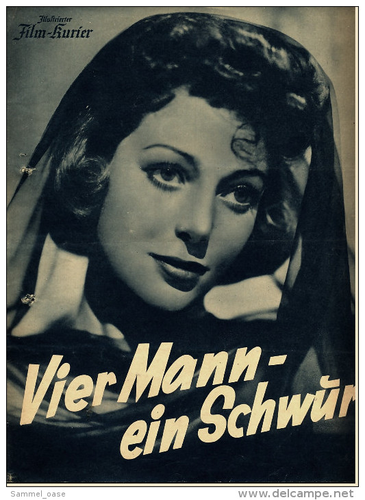 "Illustrierter Film-Kurier" : "Vier Mann - Ein Schwur" Mit David Niven  -  Filmprogramm Nr. 2865 Von 1938 - Other & Unclassified