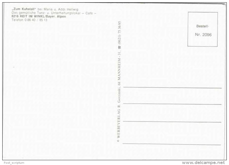 Allemagne - Reit Im Winkl - Café  Zum Kuhstall - Reit Im Winkl