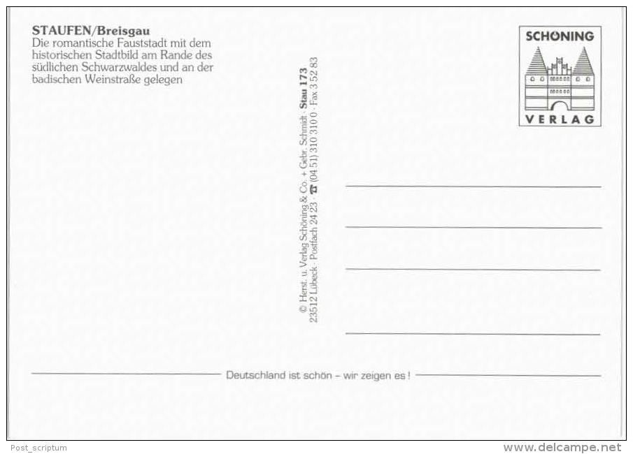 Allemagne - Staufen Im Breisgau - Staufen