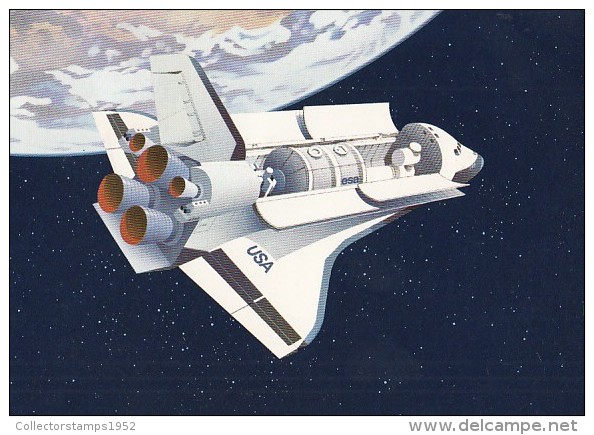 780- SPACE, COSMOS, SPACE SHUTTLE, CPA - Raumfahrt