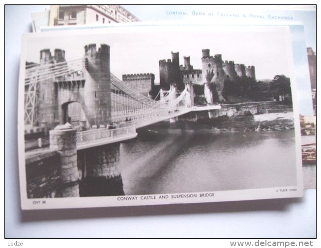 Wales Conwy Castle And Bridge - Unknown County