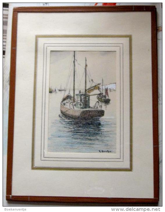 Vissersboot Door R. Quintyn (Le Zoute) - Dessins