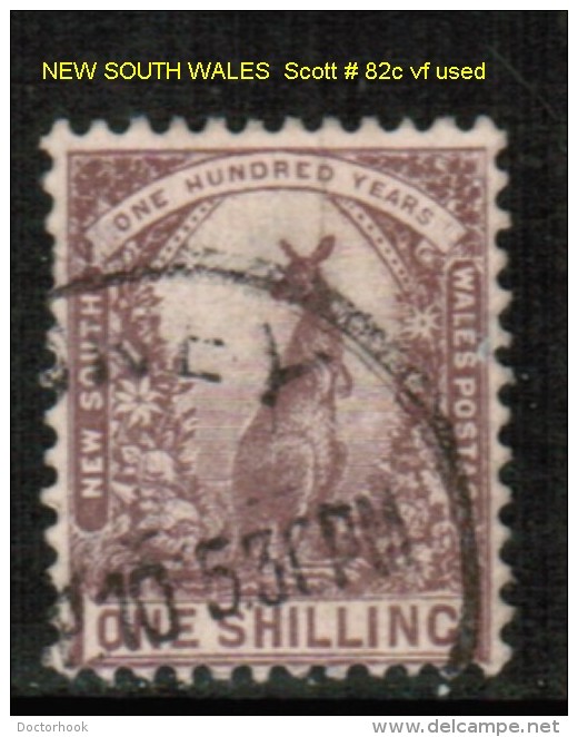 NEW SOUTH WALES    Scott  # 82c  VF USED - Oblitérés