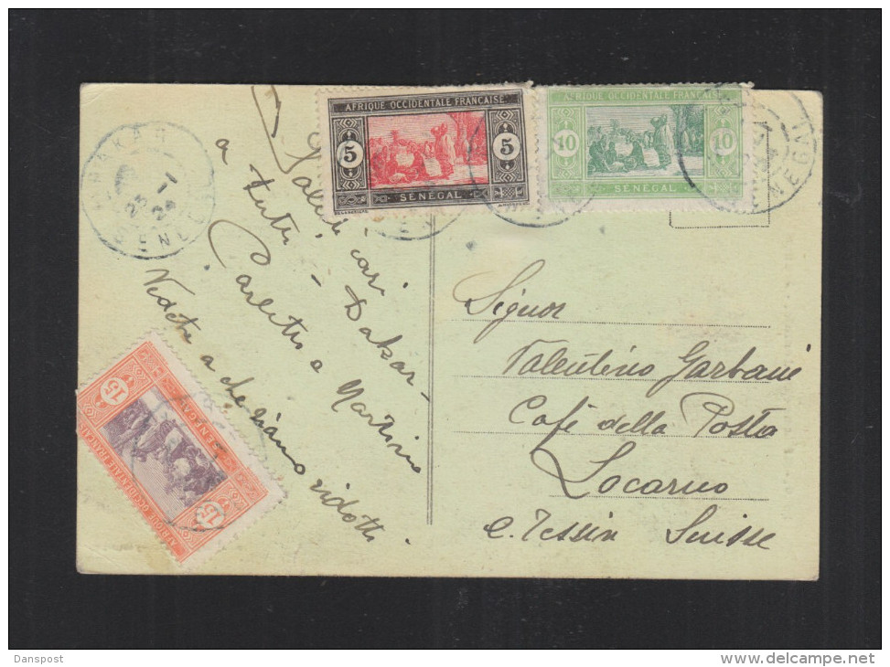 Senegal CP Les Feticheuses 1924 - Lettres & Documents