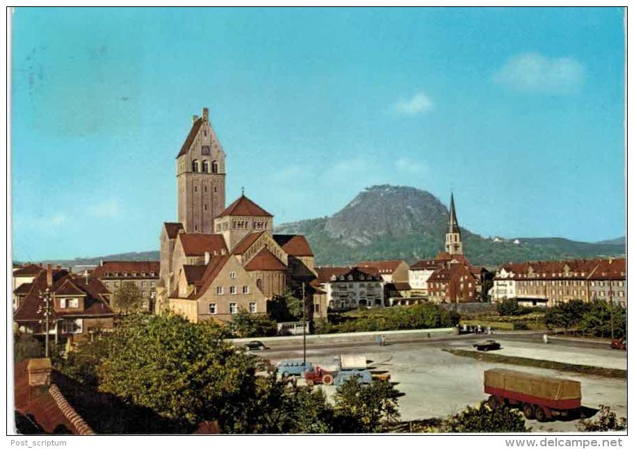 Allemagne - Singen Herz Jesu Kirche Und Hohentwiel - Singen A. Hohentwiel