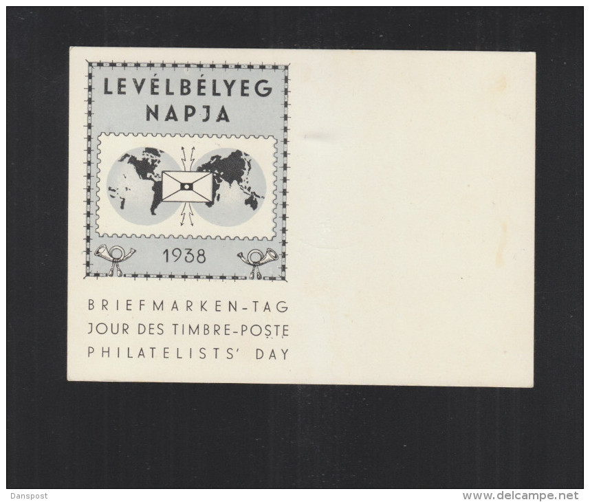 Hungary Commemorative Card 1938 - Briefe U. Dokumente