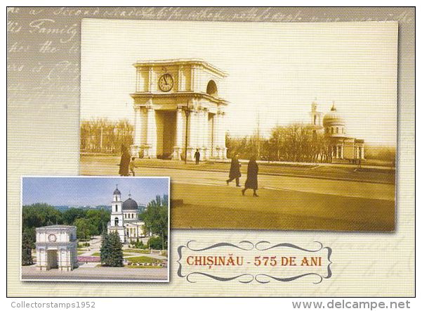 848- CHISINAU- THE SAINT GATES, CPA - Moldavie