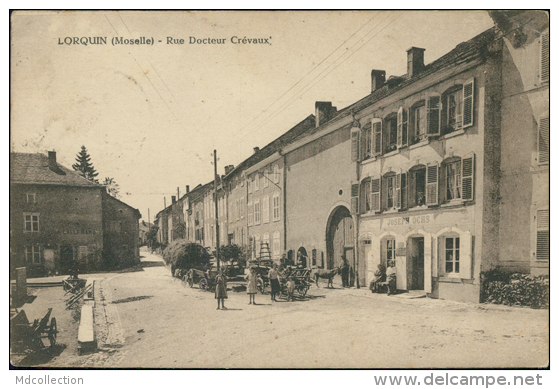 57 LORQUIN / Rue Docteur Crévaux / CARTE RARE - Lorquin