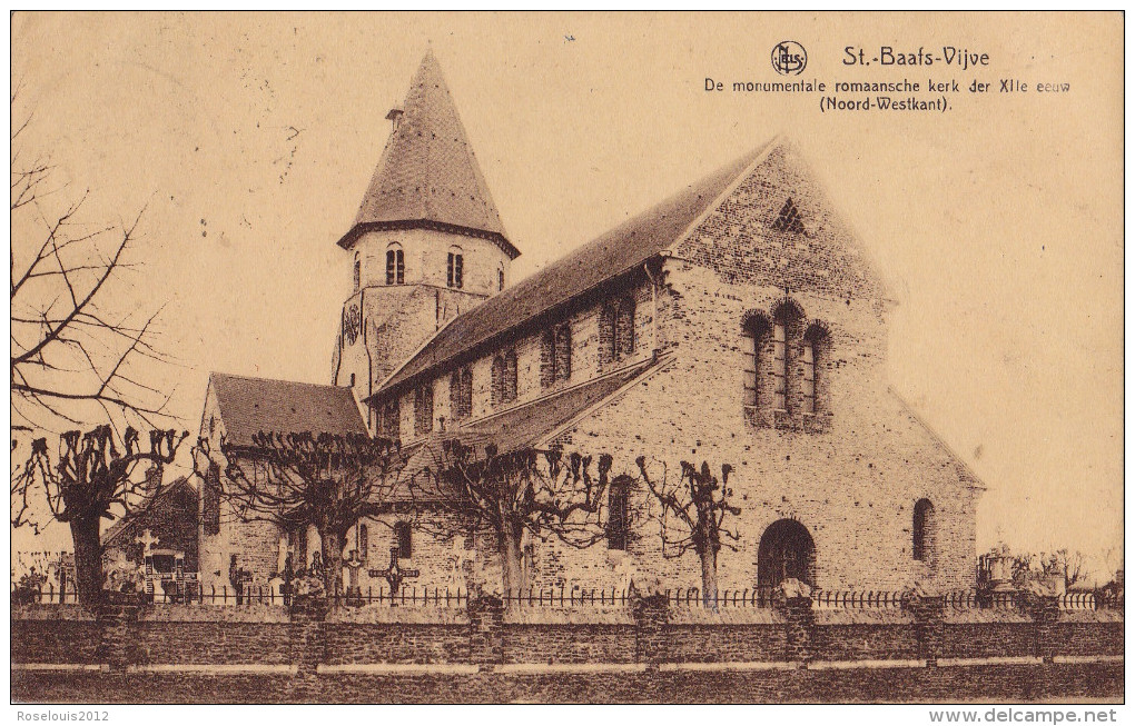 SINT-BAAFS-VIJVE : De Monumentale Romaansche Kerk - Wielsbeke