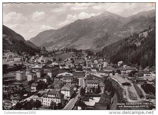 888- BAD GASTEIN- HELATH RESORT, PANORAMA, MOUNTAINS, CPA - Bad Gastein