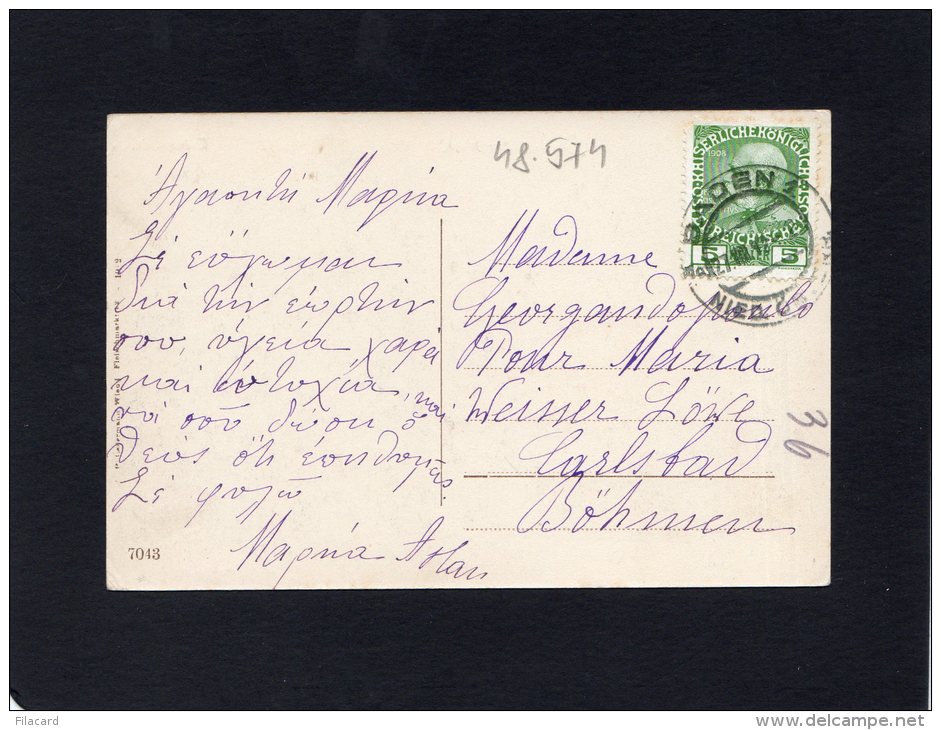48574      Austria,   Baden  Bei  Wien,  N.-Oe.,  VG  1912 - Baden Bei Wien