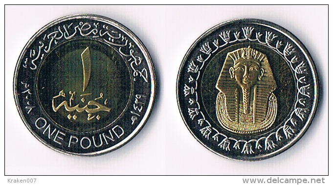 Egypt  1 Pound  2008 - Aegypten