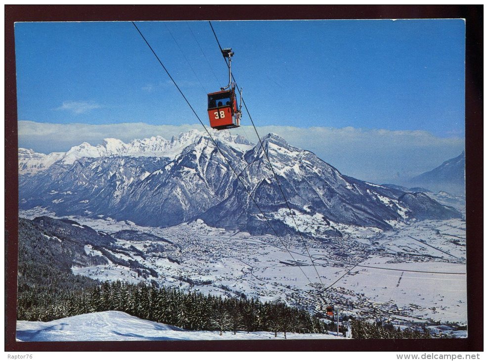 CPM  Neuve Suisse WANGS-Pizol Gondelbahn Wangs-Furt Mit Mels, Sargans Und Wangs - Mels