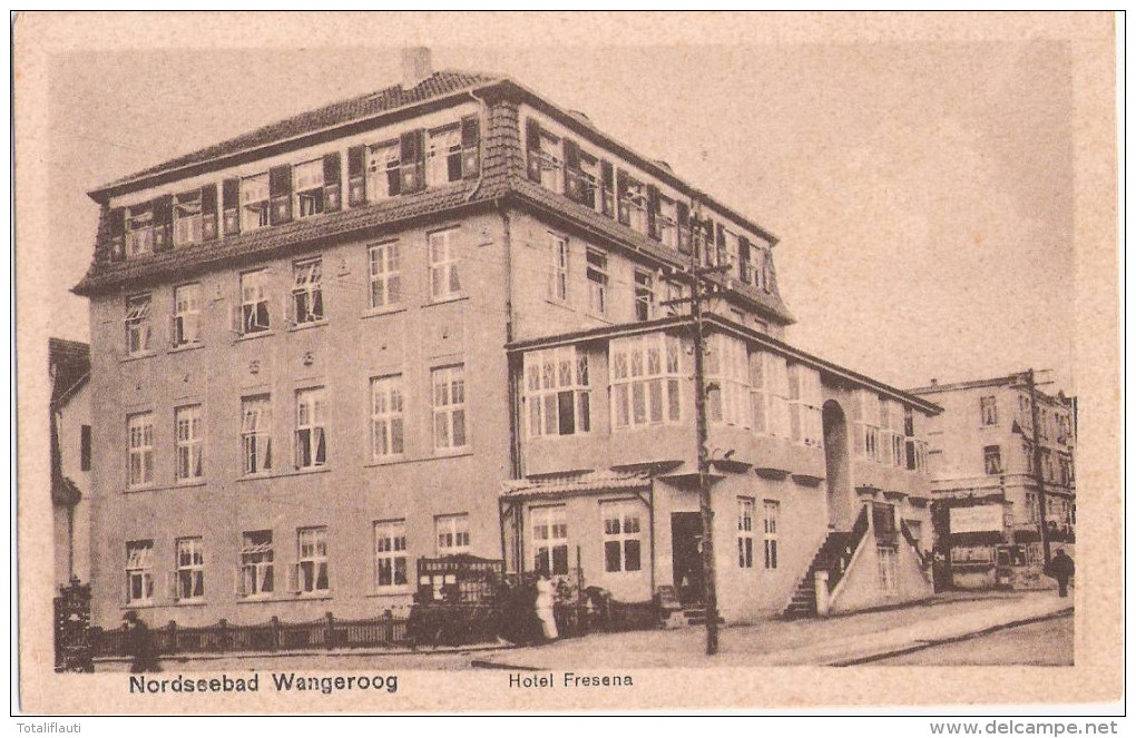 Nordseebad Wangeroog Hotel Fresens Belebt Ungelaufen - Wangerooge