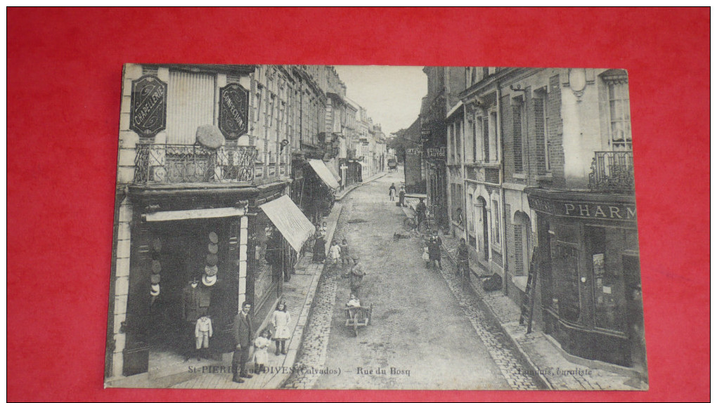 SAINT-PIERRE-SUR-DIVES - Rue Du Bosq - Autres & Non Classés