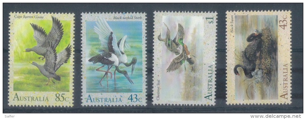 AUSTRALIA  UCCELLI MARINI  MNH - Marine Web-footed Birds